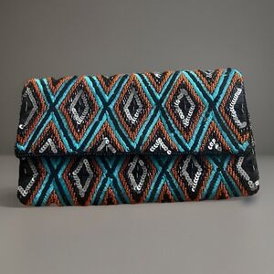 Nabi Sequence‎ Clutch Purse